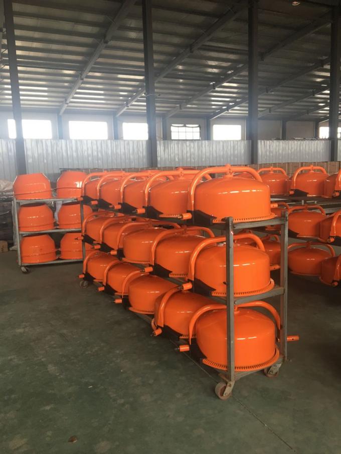 Funcionamiento de fijación de Mini Concrete Mixer Machine Silent de la estructura 1
