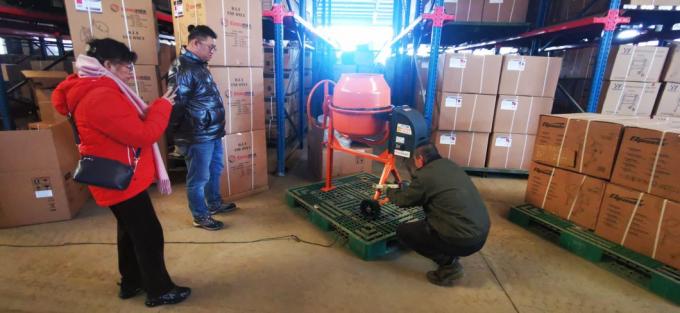 Mezclador concreto diesel de la gasolina de Mini Cement Mixer /Portable de la construcción