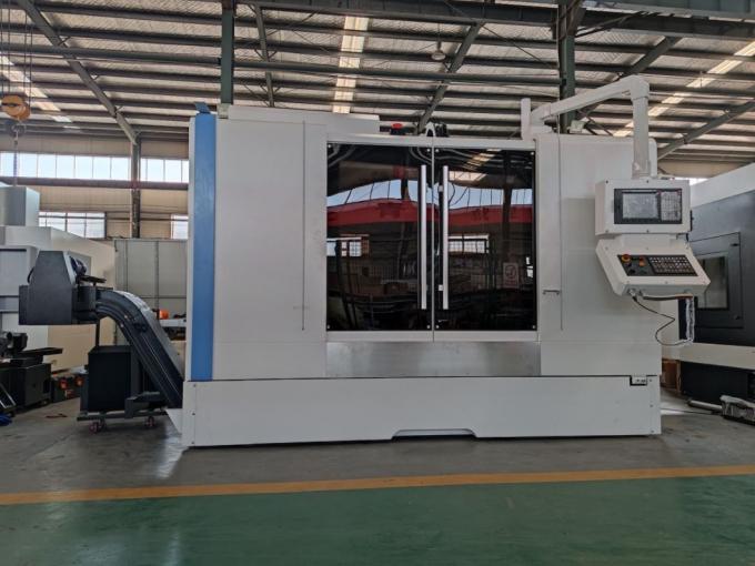 la fresadora del metal del CNC 380V con el pie rellena el centro de máquina del CNC 1