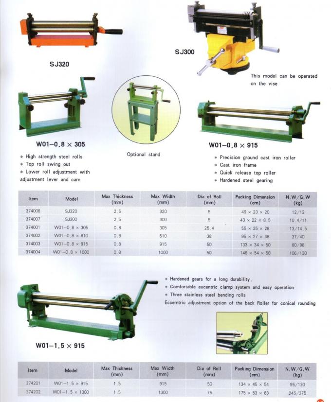 Dobladora de la mano del esquileo del rodillo semiautomático de la cortadora ISO 0