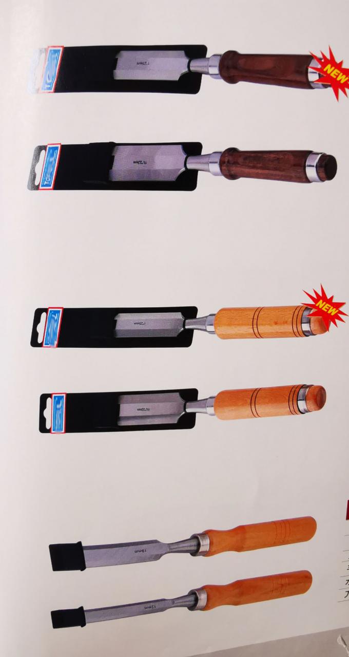 la madera 60crv que tallaba el cincel fijó el material de madera de la manija de 140m m 0