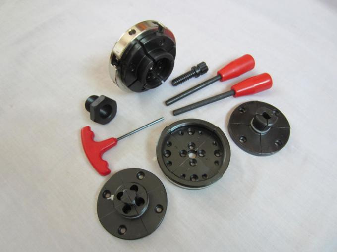 Torno de madera Chuck Set de 4 del mandíbula del torno de herramienta de los sistemas accesorios de madera del torno 0