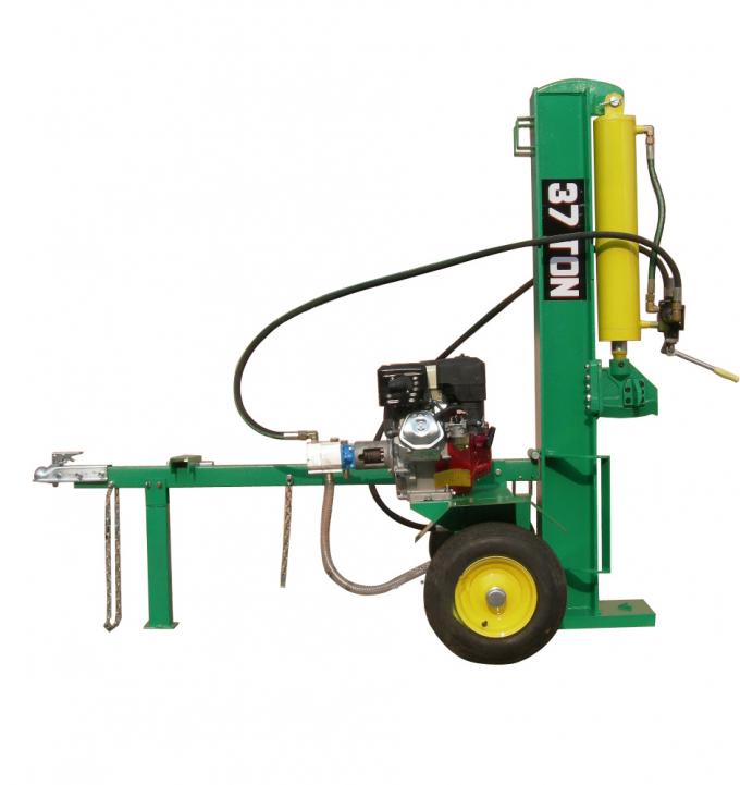 Divisor de madera de alimentación automático del registro del burilador de madera de la gasolina 9HP 3