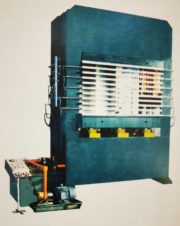 Máquina caliente hidráulica de la prensa de la estructura de la carpintería de la máquina sólida de la prensa 3