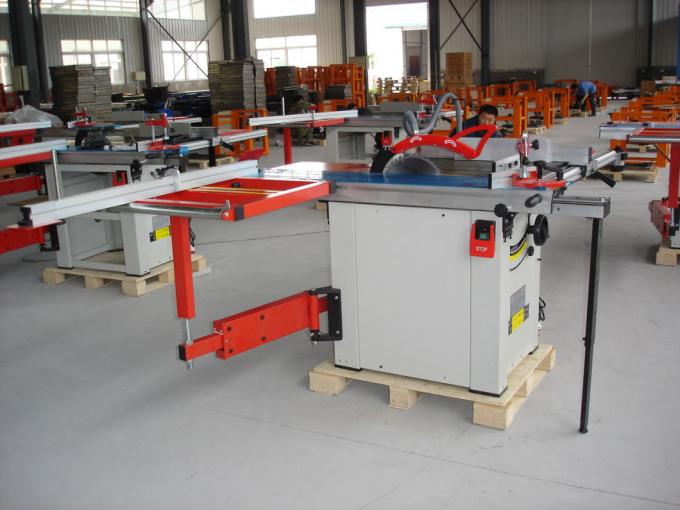Máquina circular de madera de madera de la sierra de la tabla de la prensa de planchar del corte 3000W 1