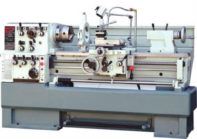 Torno del banco del metal de la estructura de la pared del doble del torno 230V del metal del CNC C6241 0