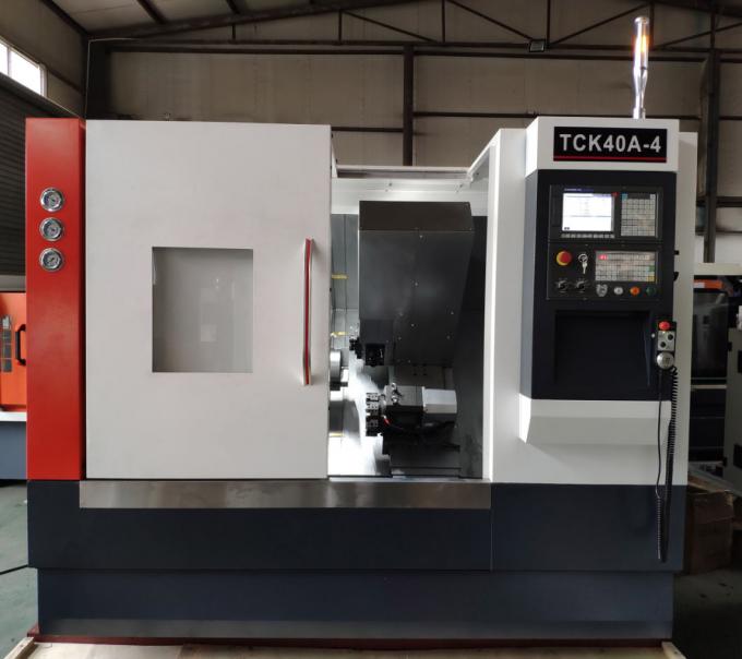 Aprestadora superficial de la cama del metal de proceso de la vía guía linear inclinada de la máquina 1