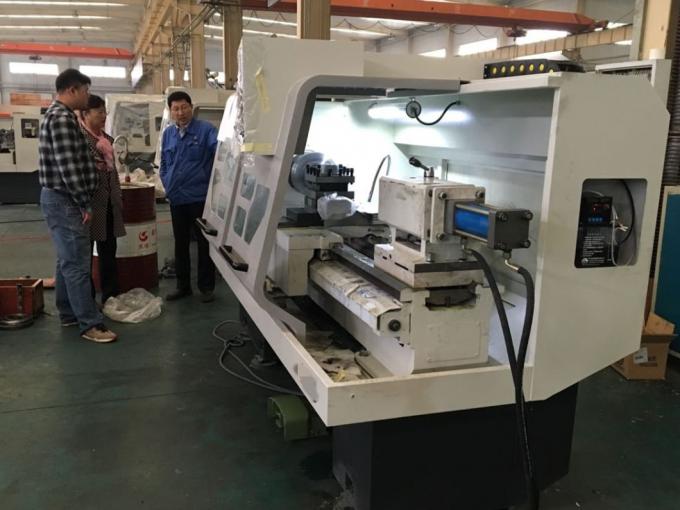 torno del metal del CNC de 54m m 2