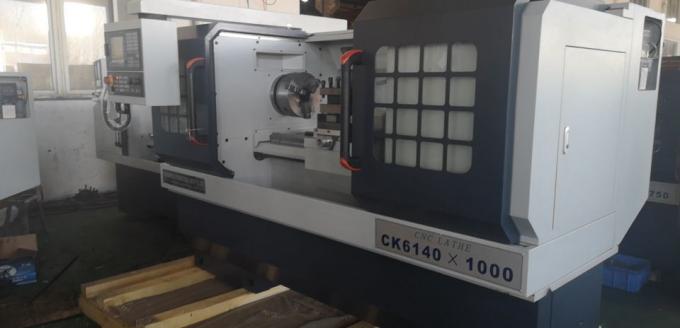 Máquina horizontal del torno de la alta precisión del torno del metal del CNC de la certificación del CE 1