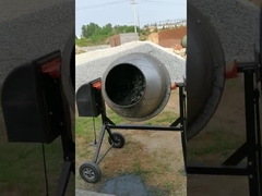 Mezclador concreto de Mini Electric Construction Roll Cement