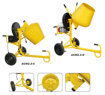 peso de 650W Mini Concrete Mixer Machine Light con Mini Pump
