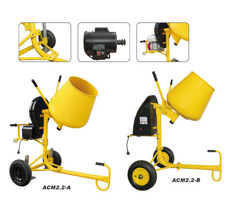 peso de 650W Mini Concrete Mixer Machine Light con Mini Pump