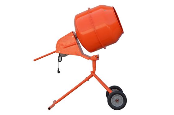 construcción eléctrica Mini Concrete Mixer de la máquina del mezclador concreto 80L