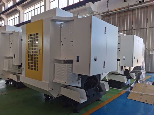 Máquina del torno de la precisión automática del torno del metal del CNC del ISO que muele 9001