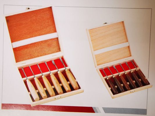 SGS de madera material de los sistemas de herramienta del torno de la manija de madera que talla el cincel