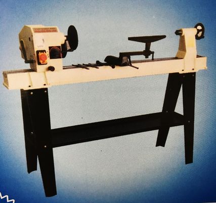 Tipo manual de torneado de madera del piso de la precisión de la máquina del torno de la velocidad variable