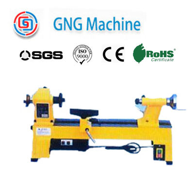 torno de talla de madera del manual de 370V Mini Wood Lathe Machine Precision