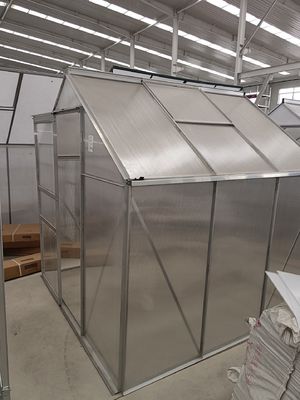 casa verde solar del marco de aluminio del jardín del chapitel de las máquinas-herramientas del jardín de los 5cm