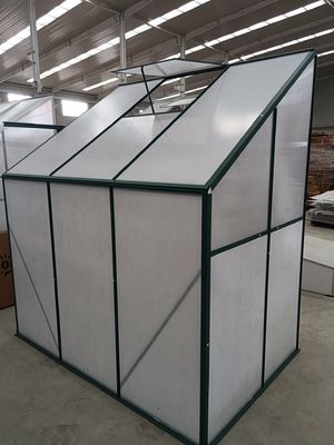 casa verde solar del marco de aluminio del jardín del chapitel de las máquinas-herramientas del jardín de los 5cm