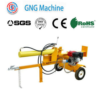 Divisor vertical del registro de 38 Ton Gasoline Wood Chipper Hydraulic