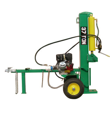 Trituradora de motor con gasolina del burilador de la rama del divisor 13HP del registro 40ton