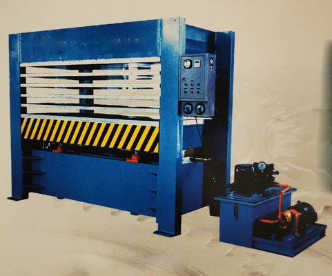 Máquina caliente hidráulica de la prensa de la estructura de la carpintería de la máquina sólida de la prensa