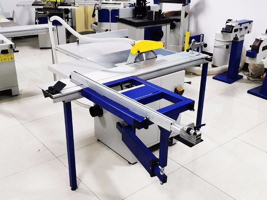 sierra semi automática de planchar de la tabla de la carpintería de la prensa de madera 1500W