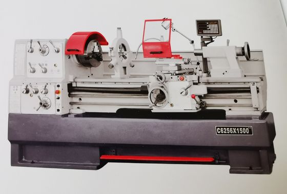 Torno estupendo del metal la monofásico de la rigidez del deber de Heavey del torno del metal del CNC C6251