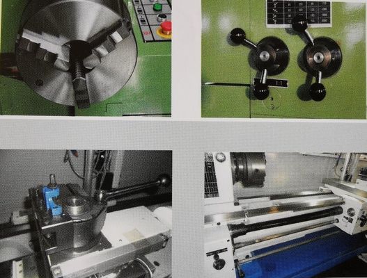 Torno resistente para corte de metales manual del metal de la máquina SN50Cx1000 del torno
