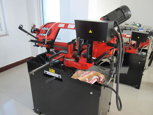 Procesamiento de melal horizontal de corte eléctrico de metal con sierra de banda 220v
