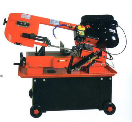 Procesamiento de melal horizontal de corte eléctrico de metal con sierra de banda 220v