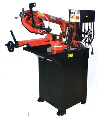 Procesamiento de melal horizontal de corte eléctrico de metal con sierra de banda 220v