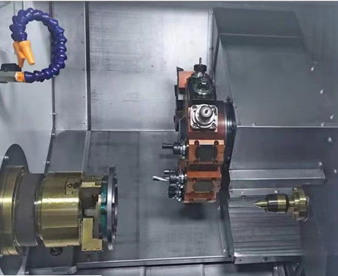 Máquina de perforación de metal CNC de alta rigidez, fresadora y rectificadora, de corte pesado